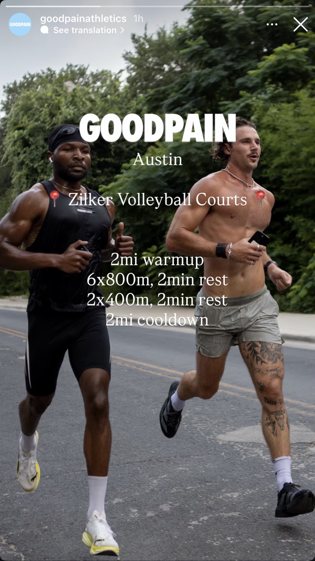 📅 New event · Good pain