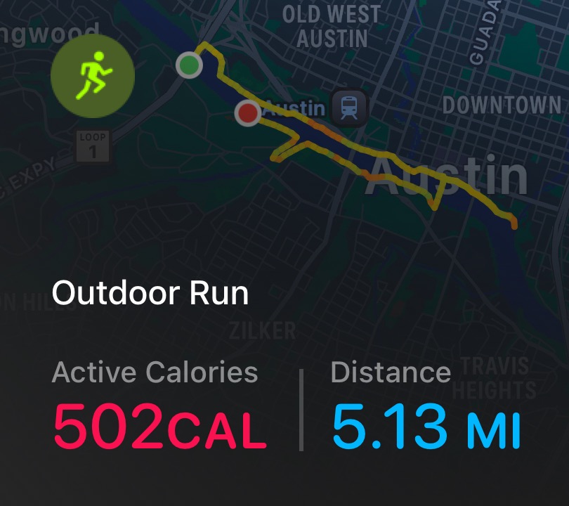Evening 5mile run photo 2