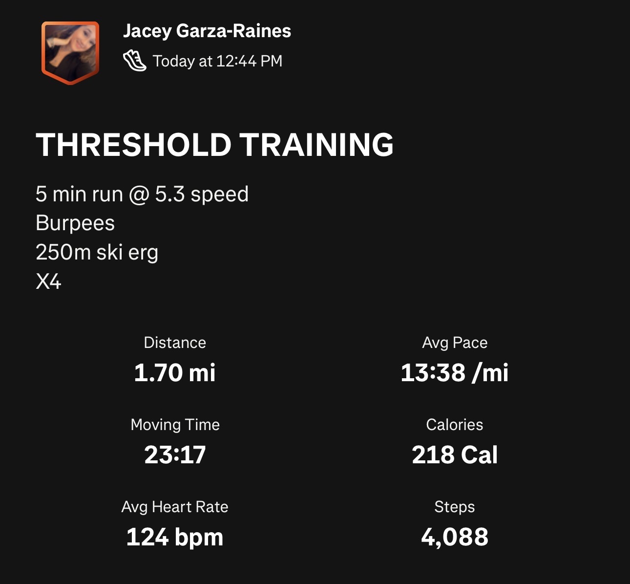 Threshold Training
