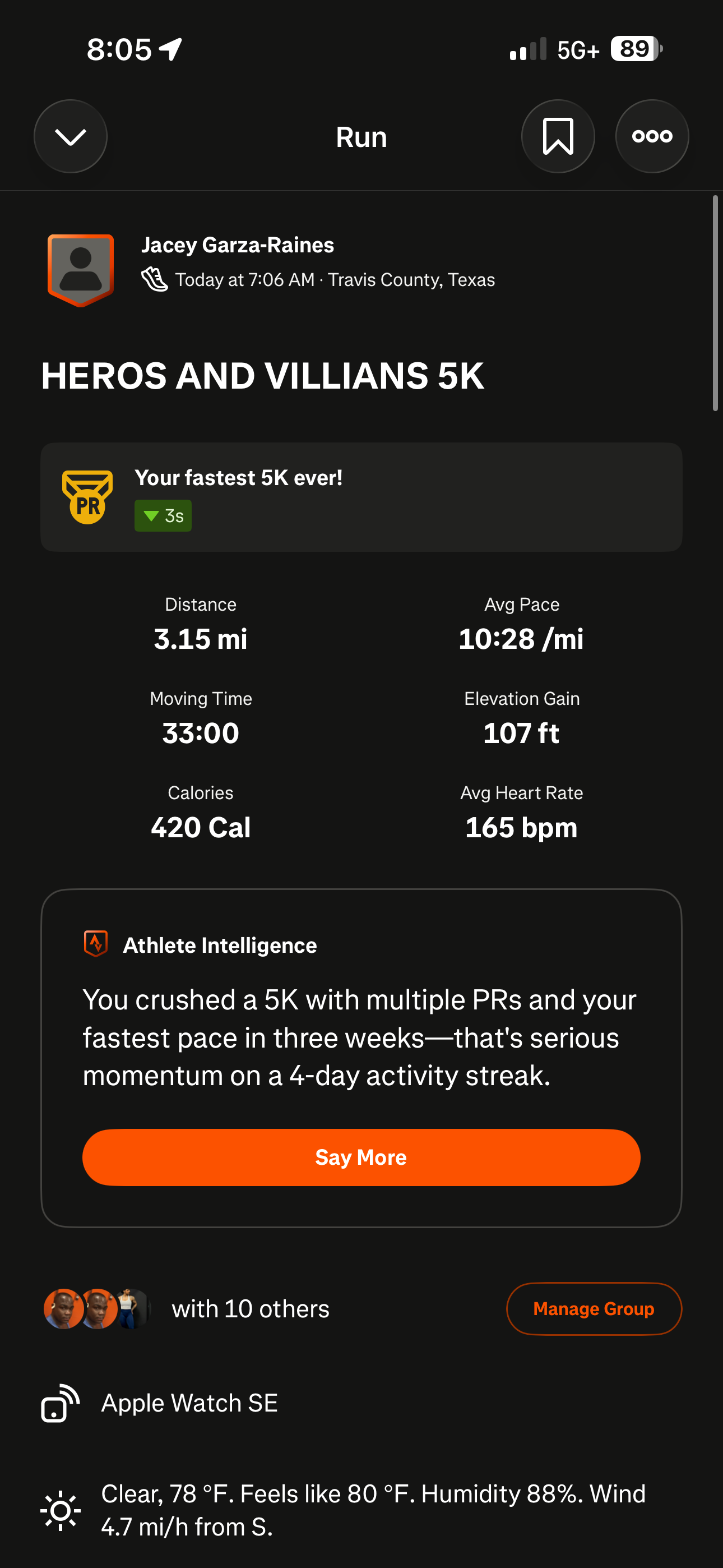 HEROS AND VILLAINS 5K photo 2