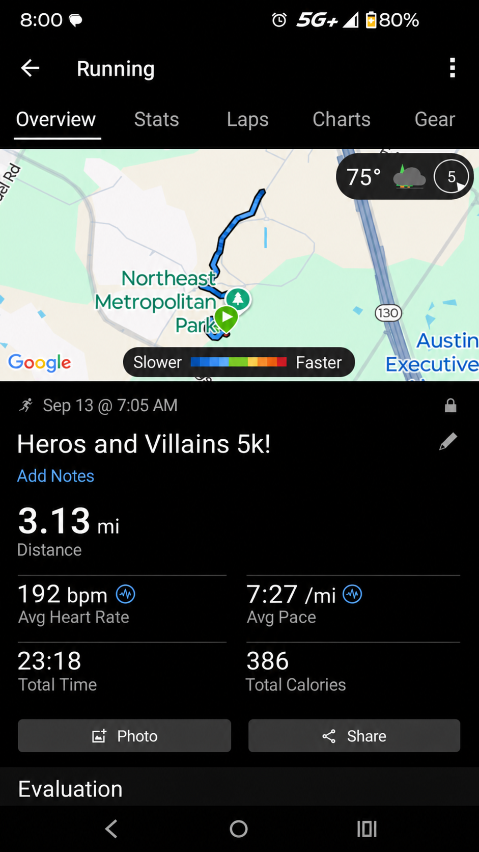 Heros and Villains 5k!
