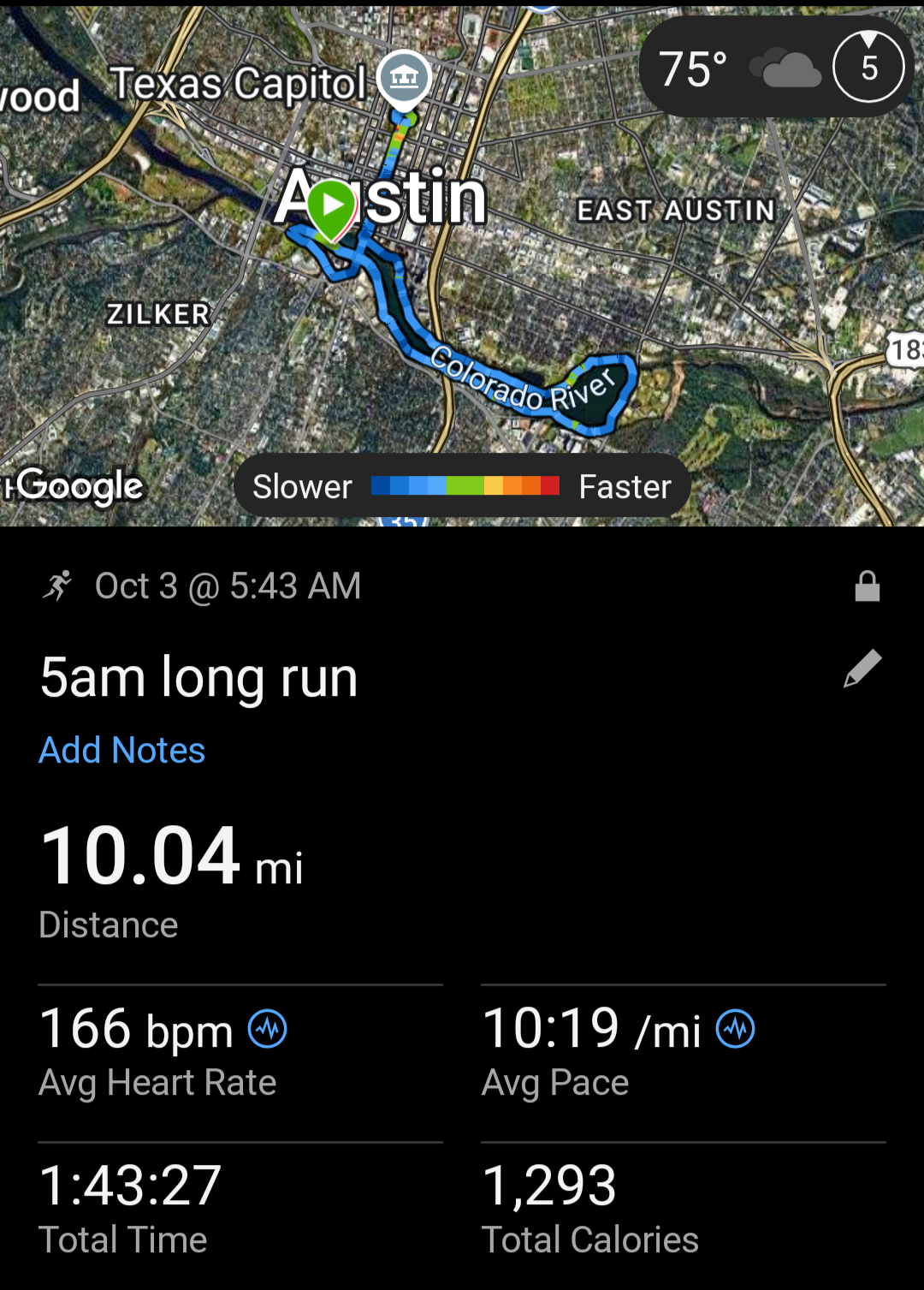 5am long run