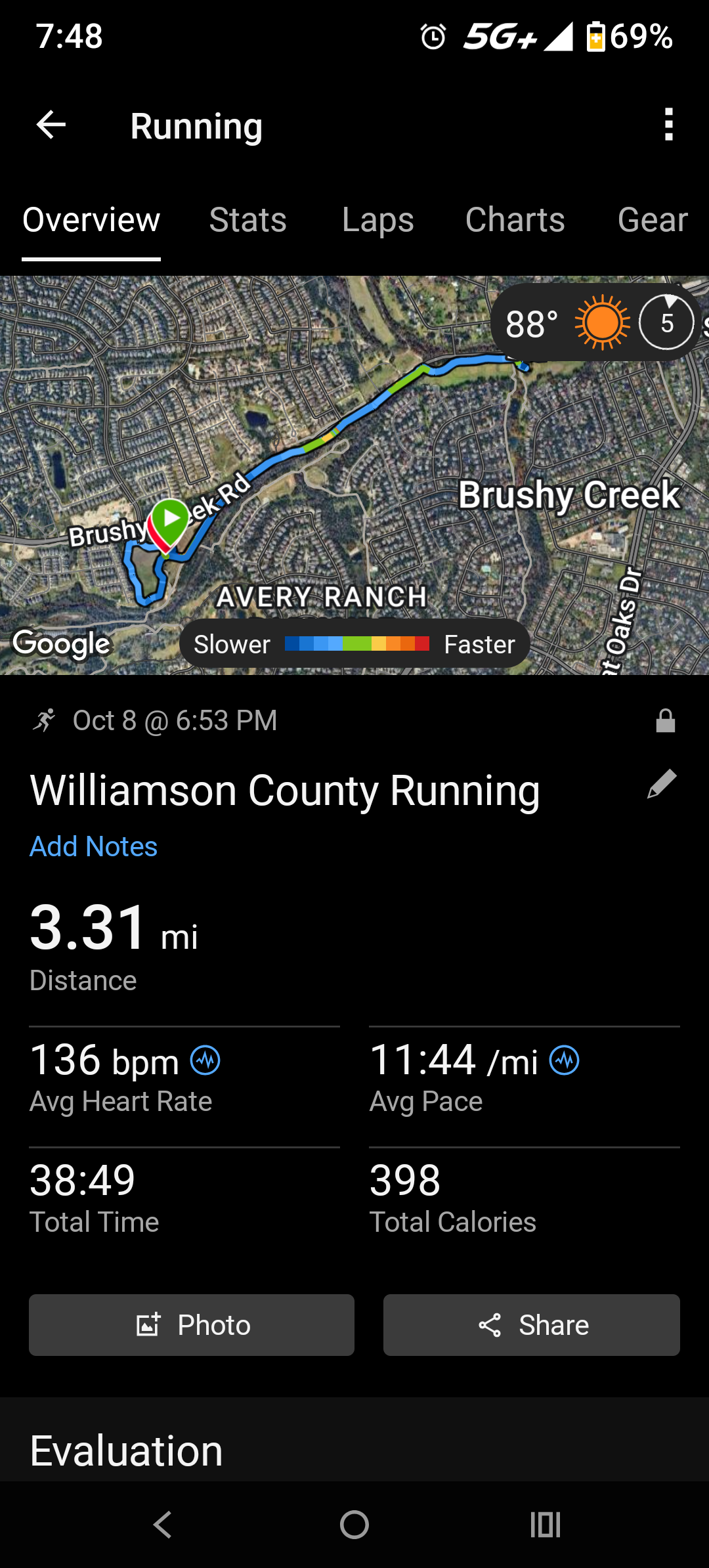 Light run